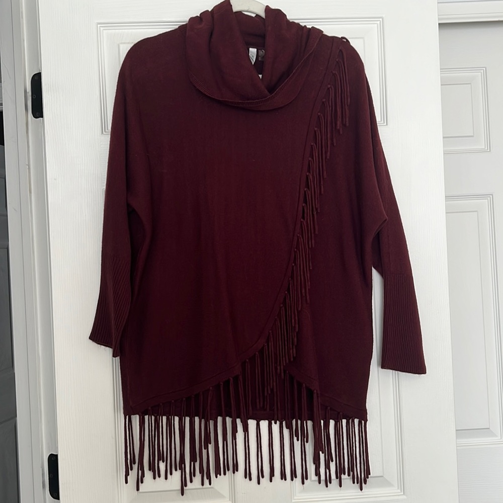 Maroon NY Collection sweater (M)